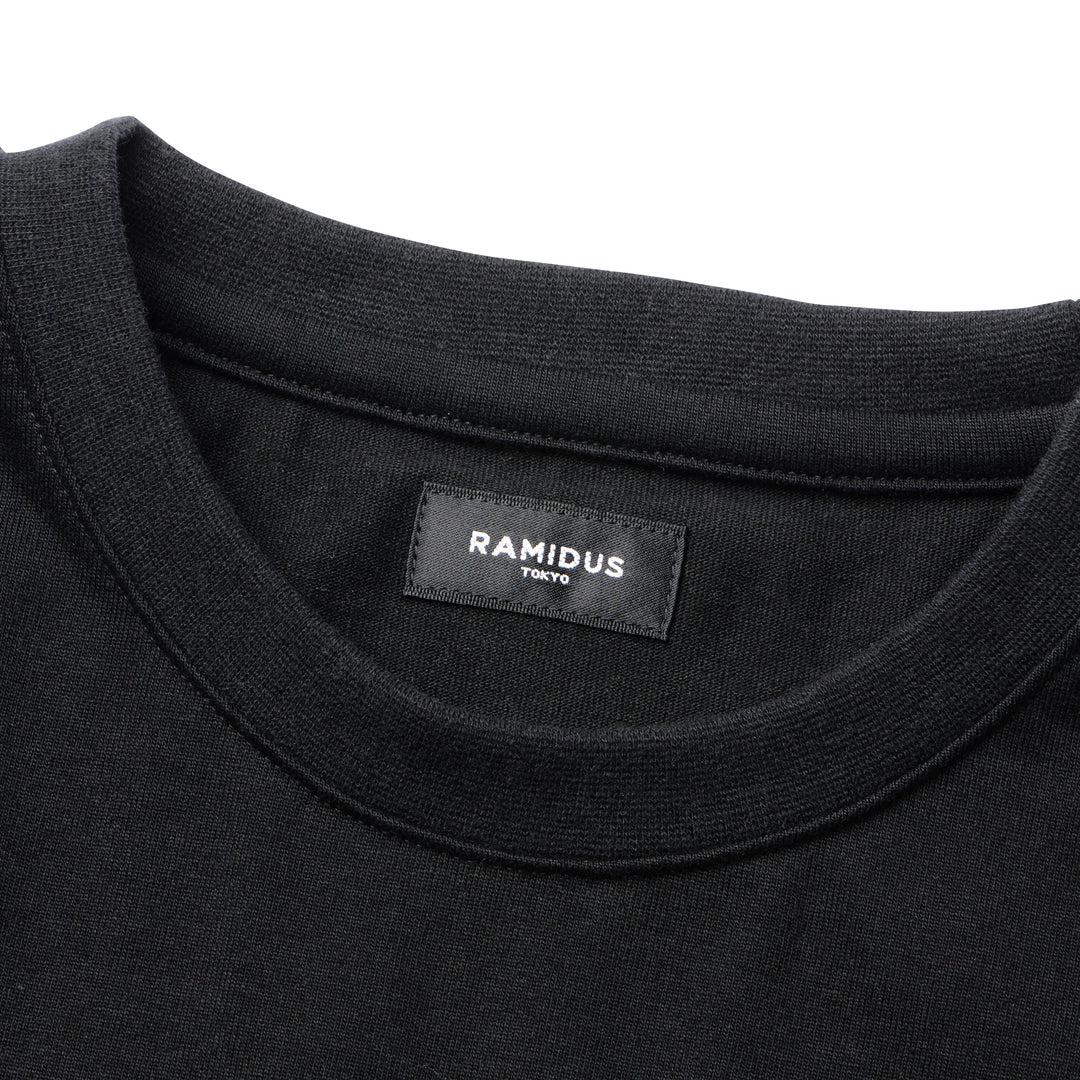 WHEEL LOGO CREW NECK L/S TEE