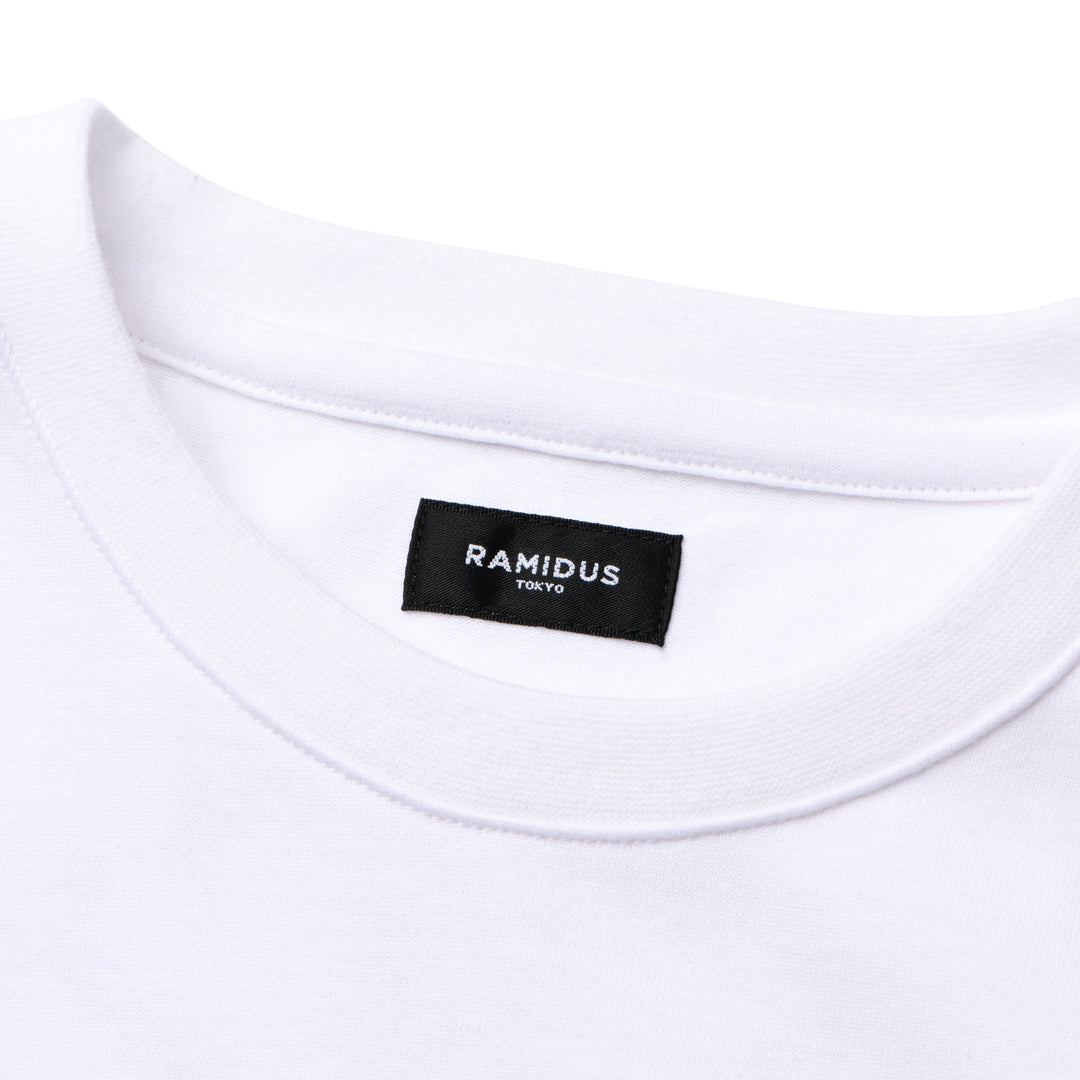 WHEEL LOGO CREW NECK L/S TEE