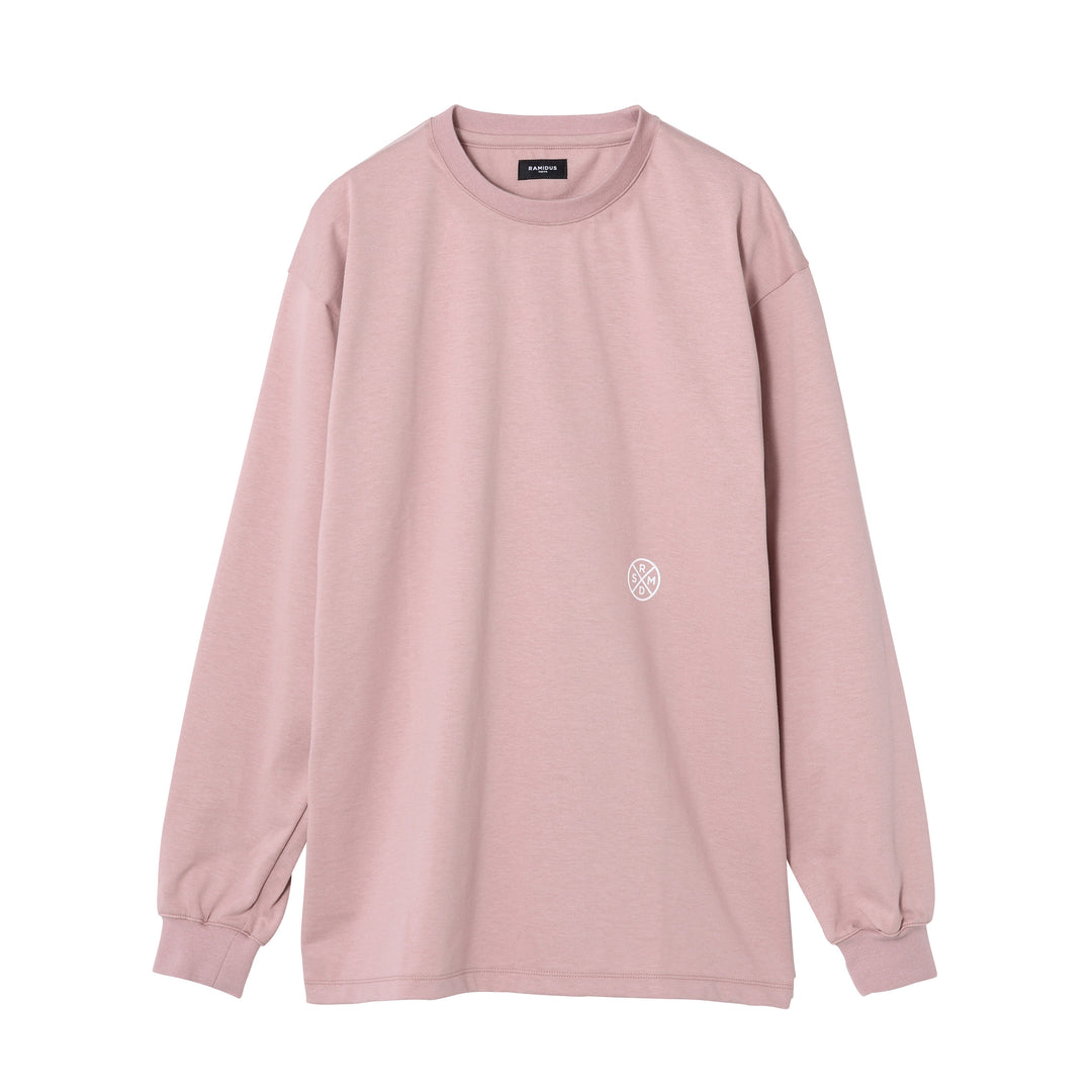 WHEEL LOGO CREW NECK L/S TEE